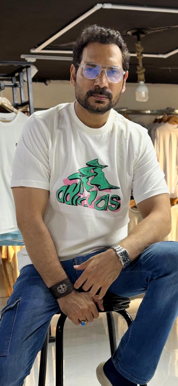 Addidas T-SHIRT WHITE COLOUR