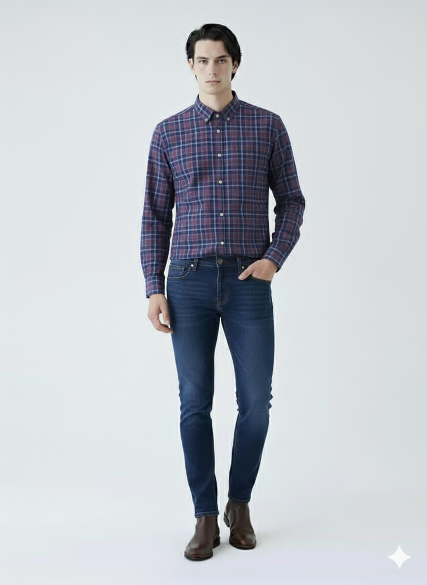 Casual Checked Shirt