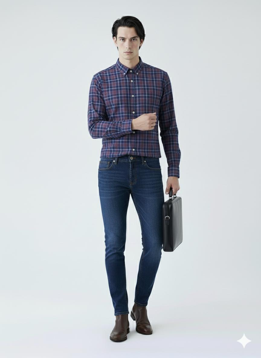 Casual Checked Shirt