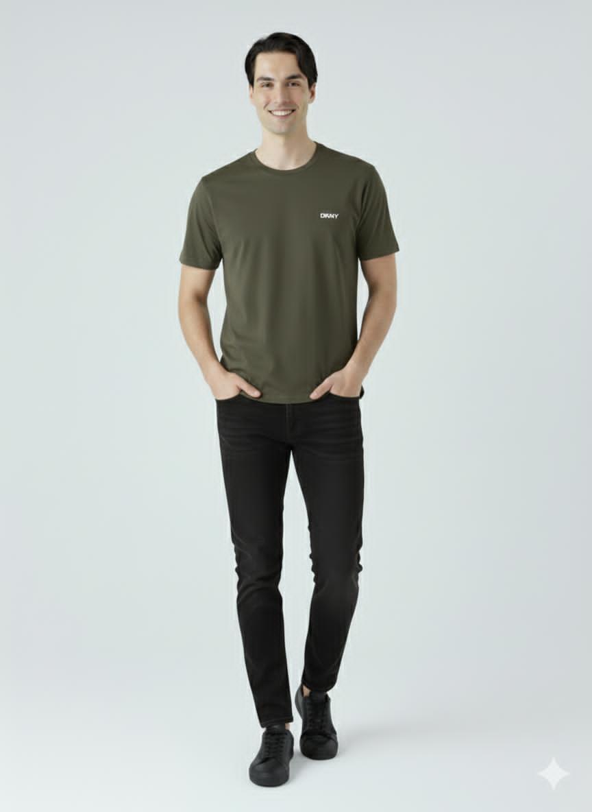 Grass Green Basic T-shirt