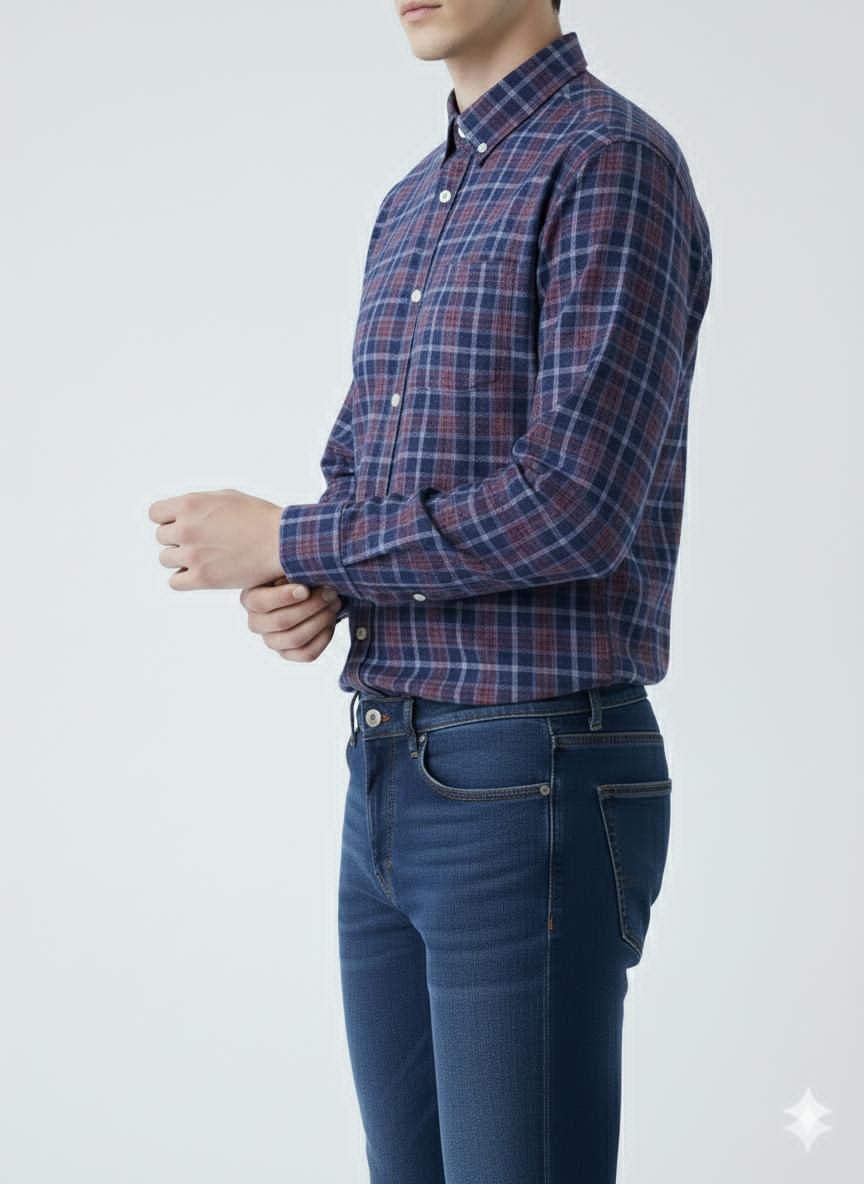 Casual Checked Shirt