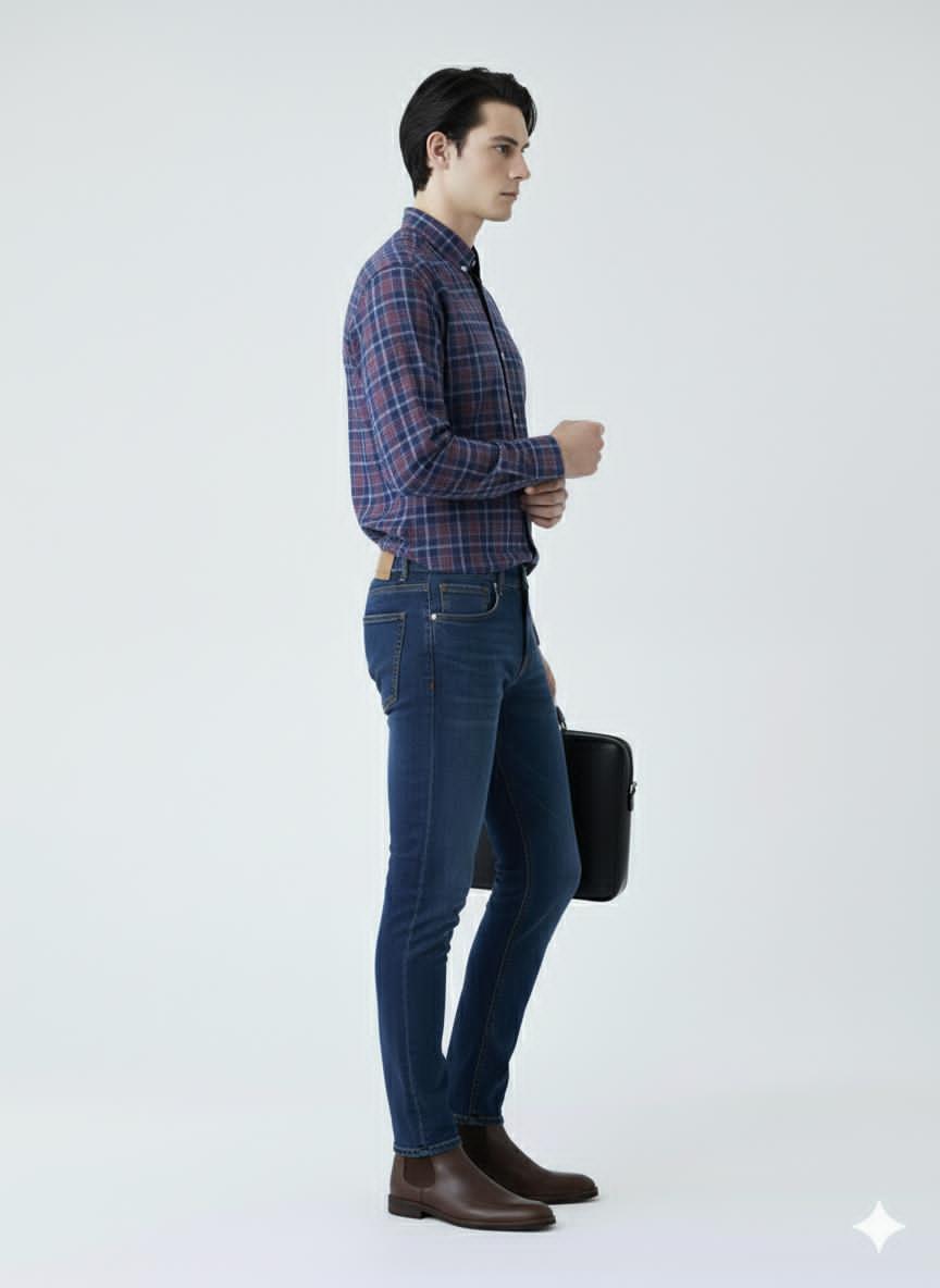 Casual Checked Shirt