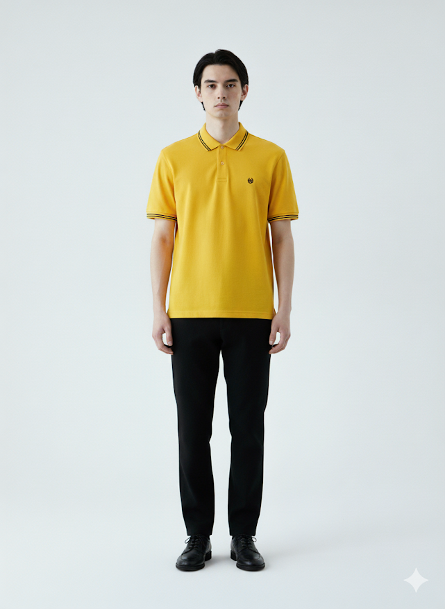 Monark Clothing Men's Signature Pique Polo
