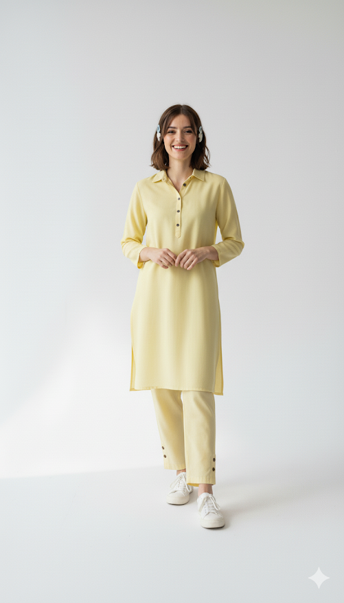 Basic Women Shalwar Kameez Suit