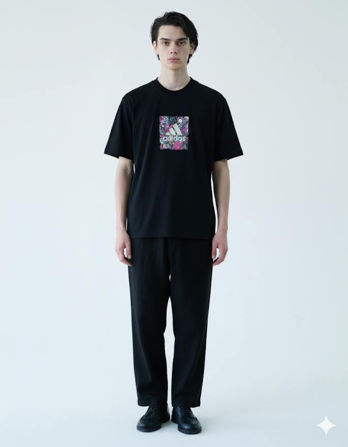 Graphic Print Adidas T-Shirt
