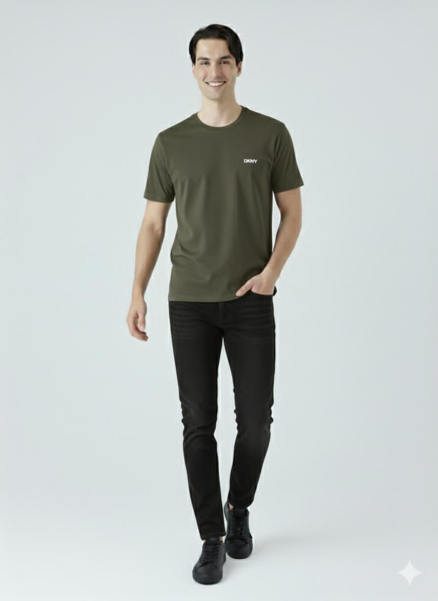 Grass Green Basic T-shirt