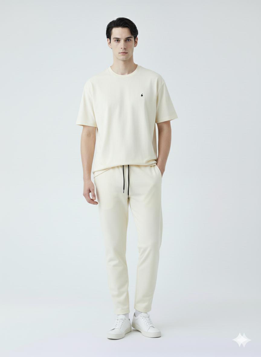 Offwhite Cotton Tracksuit