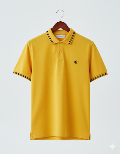 Monark Clothing Men's Signature Pique Polo